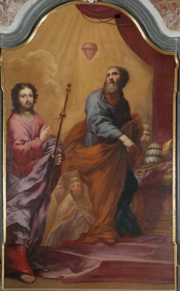 A. fine sec. XVII - inizio sec. XVIII, Santi Pietro e Giacomo apostoli